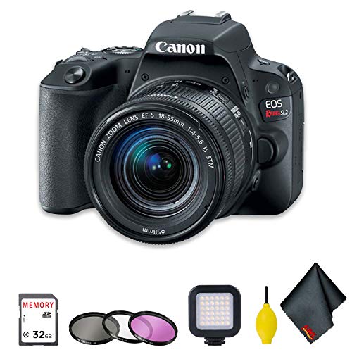 Canon?EOS Rebel SL2 DSLR Camera With 18-55mm Lens Basic Accessory - Main Image
