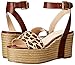 Nine West Women's Edoile Synthetic Wedge Sandal