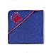Bluenido Boys Hooded Towel FIRE Truck Fire Engine 35 x 35 for Infants, Toddlers and Kids, Great for Gifts. Perfect for Bath, Pool and Beach. 100% Cotton