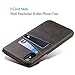 iPhone XS Max Wallet Case, SAVYOU Wallet Phone Case Leather Slim Back Case Cover With Credit Card Holder for iPhone XS Max 6.5 inch Black