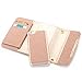 iPhone 8 Case,iPhone 7 Case, LONTECT Bling Glitter PU Leather 7 Card Slots Wallet Case Handbag with Detachable Magnetic Back Case & Metal Chain for Apple iPhone 8/iPhone 7 - Rose Gold
