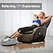 SereneLife SLFTMSG35 Shiatsu Foot Massager | Therapy for Heels, Toes and Ankles | for Pain Relief and Comfort |Heat Function and Different Intensity Levels, with Remote Control (Renewed)