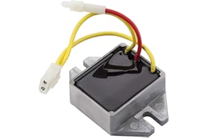 Dalom 12 Volt 845907 394890 Voltage Regulator 10-16 Amp for BS 797375 691185 393374 799147 435195 JD LG691185 MIU14388 MIU12514 Z225 Z245 Z425 Z435 Z445 Lawn Mower Tractor Parts