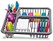 Pretend and Play Childrens Kitchen Dishes Set for Kids, 27 Piece set with Drainer