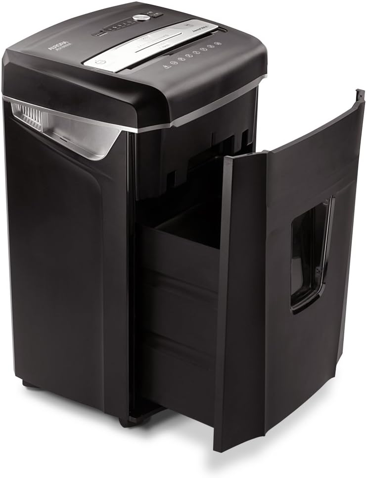 Aurora AU1210MA Professional Grade High Security 12-Sheet Micro-Cut Paper/CD and Credit Card/ 60 Minutes Continuous Run Time Shredder : Electronics