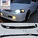 EAXIRACING 96-98 Civic Mug Style Pu Front Spoiler Lip 2dr/3dr/4dr