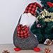 D-FantiX Christmas Valentines Gnomes Plush, Mr Santa Scandinavian Swedish Tomte Gnome Figurines Christmas Ornaments Christmas Decoration Home Décor 14 Inch