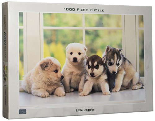 Tomax Little Doggies 1000 Piece Jigsaw Puzzle