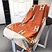 Initial Letter H Cashmere Knitted Throw Blanket for Couch/Chair/Love Seat/Car Camping Blanket Shawl 55