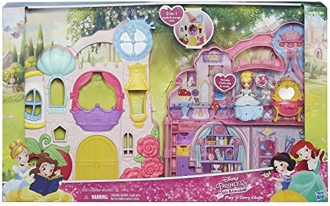 disney princess play n carry castle