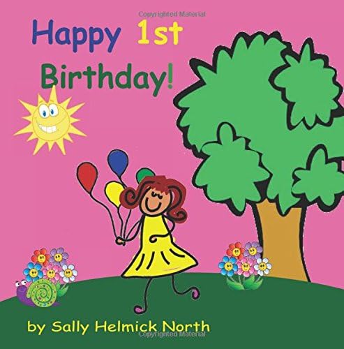 Happy First Birthday! (girl version) (Sneaky Snail Stories) Paperback โ 26 Oct 2016