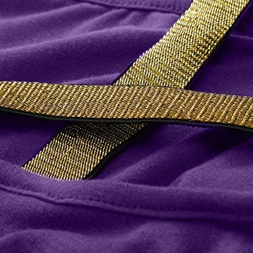 Womens Sexy Tops 2019, YEZIJIN Women Casual Summer Loose Off Shoulder T-Shirt Short Sleeve Tops Blouse Purple