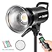 Godox SL-60W 60W CRI95+ White Version LED Video Light,5600±300K Continuous Output Lighting with Bowens Mount &Wireless Remote for Video Recording,Children Photography,Wedding,Outdoor Shooting (110V)