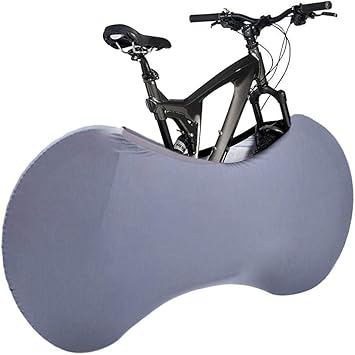 Staubschutz Fur Fahrrad Aufbewahrungstasche Fur Fahrrad Langlebig Aus Stoff Fur Den Innenbereich Schutz Gegen Regen Dehnbar Widerstandsfahige Abdeckung Aufbewahrungstasche Fur Fahrrad Grau Amazon De Kuche Haushalt