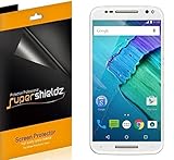 [6-Pack] Supershieldz- Anti-Bubble High Definition Clear Screen Protector For Motorola Moto X Pure Edition -Lifetime Replacements Warranty - Retail Packaging