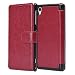 Sony Xperia Z1 Case Wallet - Mulbess [Layered Dandy][Wine Red] - [Slim][Wallet Case] - Premium Leather Flip Case With Credit Card Slot for Sony Xperia Z1