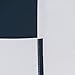 Deconovo Navy Blue Striped Blackout Curtains Rod Pocket Nautical Navy and White Striped Curtains Tie Up Curtain for Kids Room 46W X 63L Navy Blue 1 Panel