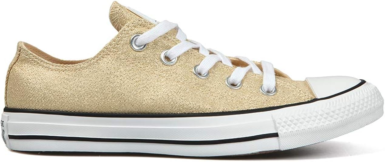 Converse Metallic Glitter All Star Ox, Gold Amazon.co.uk Shoes & Bags