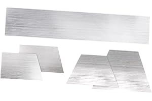 NITAGO 6 Pieces Car Body Filler Spreader Set Auto Body Filler Tools Reusable Metal Putty Spreader Steel Plates for Even Appli