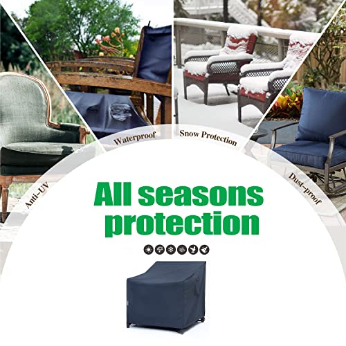 Patio Chair Covers, Heavy Duty Waterproof UV Resistant Outdoor Large