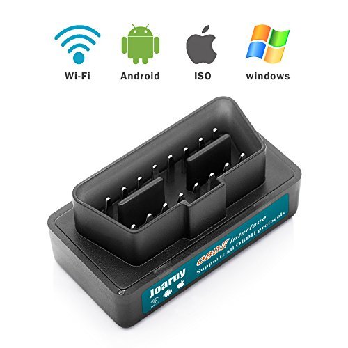 Joaruy Mini OBD2 Scanner, [UPGRADED 2018] OBDII Car Diagnostic Scanner for iOS and Android Devices Check Engine Light Code Reader Scanner for Car