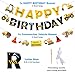 Ultimate Construction Party Supplies, 68 Pack Dump Truck Theme Birthday Decoration Kit for Boys, with Cake Toppers, Happy Birthday Banner, Balloons, Signs, Decors - PartyBuzz