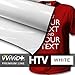 VViViD+ White Premium Line Heat Transfer Vinyl Film for Cricut, Silhouette & Cameo (12