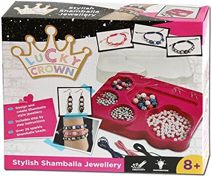 DIY Wear Shamballa Bracelets Jewelry Making Kits Pretty Pearl Jewelry Prefect for Gift
