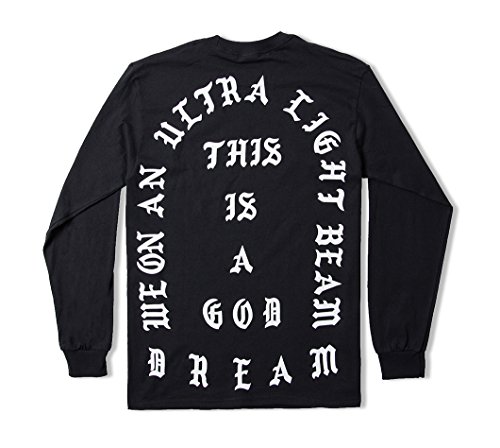 I Feel Like Pablo Black Long Sleeve Shirt Life Of Pablo (Large)