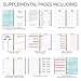 2020 Calendar Year Day Planner (January 2020 - December 2020) by bloom daily planners - 6” x 8.25” - Weekly/Monthly Agenda Organizer Book with Tabs & Flexible Soft Cover - White Cacti