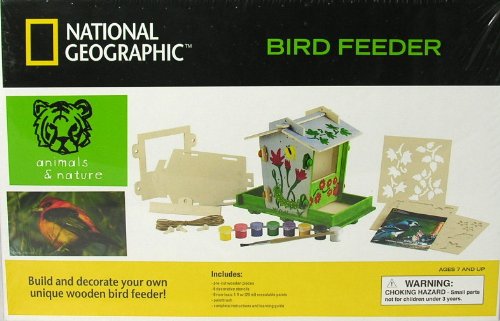 Amazon Com National Geographic Bird Feeder Prints Garden