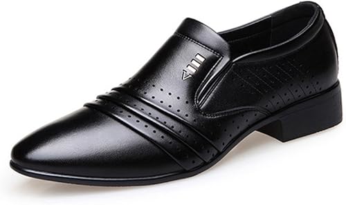 Amazon スフォン 軽量 とんがり ドレープ 革靴 メンズ スリッポン 夏 メッシュ ビジネスシューズ 通気性 ウォーキング フォーマル イングランド風 紳士靴 ポインテッドトゥシューズ おしゃれ ビジネスシューズ
