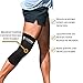 Copper Compression Knee Sleeve - Copper Infused Knee Stabilizer Support Brace for Meniscus Tear, ACL, MCL, Arthritis, Joint Pain Relief, Running, Sports, Hiking - Men & Women - Fits Right/Left - XL