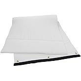 Audimute isol&eacute; Sound Barrier and Sound Absorption Sheet | MLV Sound Blocker - Block Sound | Soundproofing Sheet - Sound Blanket - Reduce Noise - Acoustic Foam Alternative | - (White)