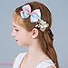 Kalolary Hair Bows Set of 12, 4.5 Inches Unicorn Grosgrain Ribbon Hair Barrettes with Alligator Clips, Ideal Birthday Party Gift for Girls Toddler Girls Little Girls Teens Kids