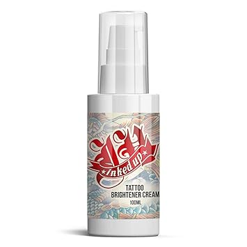 Amazon Com Inked Up Tattoo Brightener Cream Improves Tattoo Colour Vibrant Revitalise Beauty