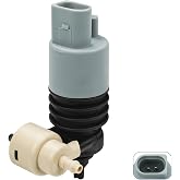 84134930 Windshield Washer Pump with Grommet | for Chevy Equinox 2010-17 ǀ GMC Terrain 2010-17 ǀ Ford Escape C-max ǀ Jeep Wrangler Cherokee ǀ Honda Pilot Odyssey