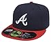New Era Men Authentic On-Field Cap, Atlanta Braves, 7 1/2