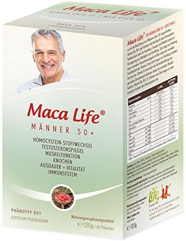 Maca Life For Men 50 + – Maca Red Red Maca Powder