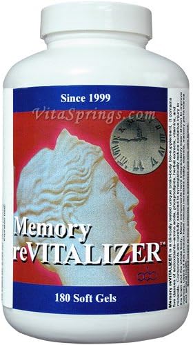 Memory reVITALIZER by Dr. William K. Summers, Memory Enhancement, 180 Softgels