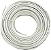 GE 6 Conductor Installation Wire, 100 ft. (30.4m), White, 6C Cat 3, Telephone or Computer Network Cable, CMX, for Residential or Small Office Wiring, 21447