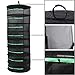 Growsun 2ft 8 Layer Herb Drying Rack Plant Hanging Mesh Dry Net W/Green Zipperthumb 2