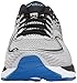 ASICS Men's Mens Gel-Cumulus 19 Athletic Shoe, Grey/Black/Directoire Blue, 8.5 2E US