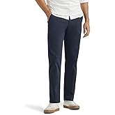 Lee Men's Extreme Motion Flat Front Regular Straight Pant