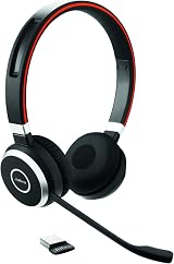 Jabra Evolve 65 SE Wireless Stereo Headset Bluetooth Noise-Canceling Mic MS view 4