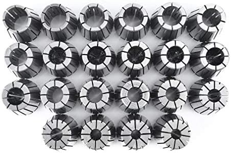 22 PCS Collet Set ER32 Collet Chuck for CNC Engraving Machine & Milling Lathe Tool(ER32)