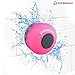 HyperGear H2O Water Resistant Wireless Indoor/Outdoor HD Speaker, Built-In Microphone, Bluetooth 3.0 Technology, Hands-Free Calling, 6 Hours playtime for Apple & Android Smartphones & Devices (PINK)