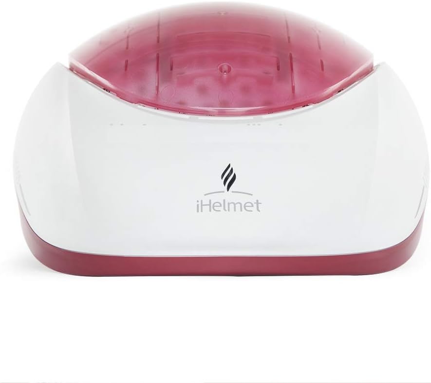 iHelmet Safe FDA Cleared Hair Regrowth Cap With Smart APP- Medical Grade Hair Loss Treatment For Men & Women - Laser Hair Regrowth Device - Promotes Hair Regrowth and Prevents Further Hair Loss - Blue