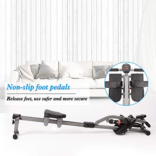 image for Livebest Hydraulic Rowing Machine Full Body Stamina Exercise Power wit