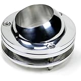 Ididit Steering 2402500040 2 1/4â€ Polished Aluminum Swivel ball Floor Mount